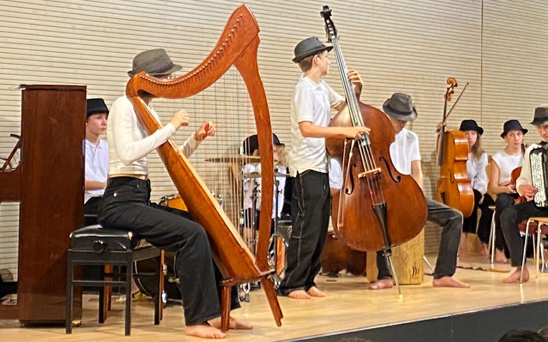 Concert dels Ministrings del Consevatoire de Lausanne a les tres escoles