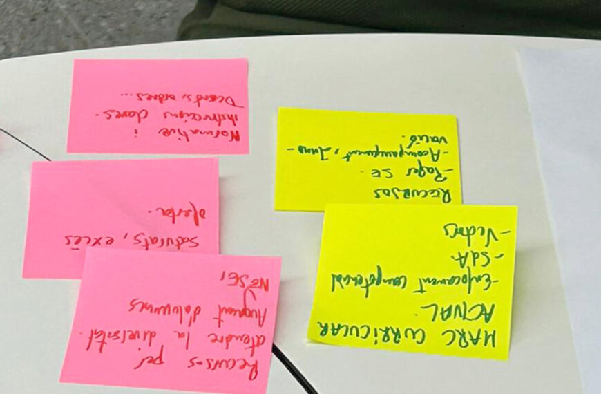 Construint plegats el Projecte Educatiu