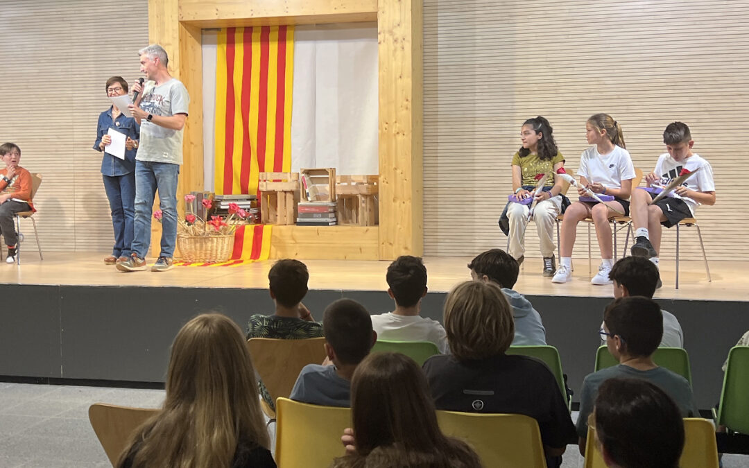 Sant Jordi a l`escola, una celebració dels valors