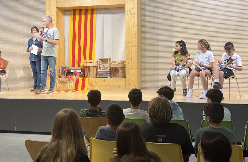 Sant Jordi a l`escola, una celebració dels valors